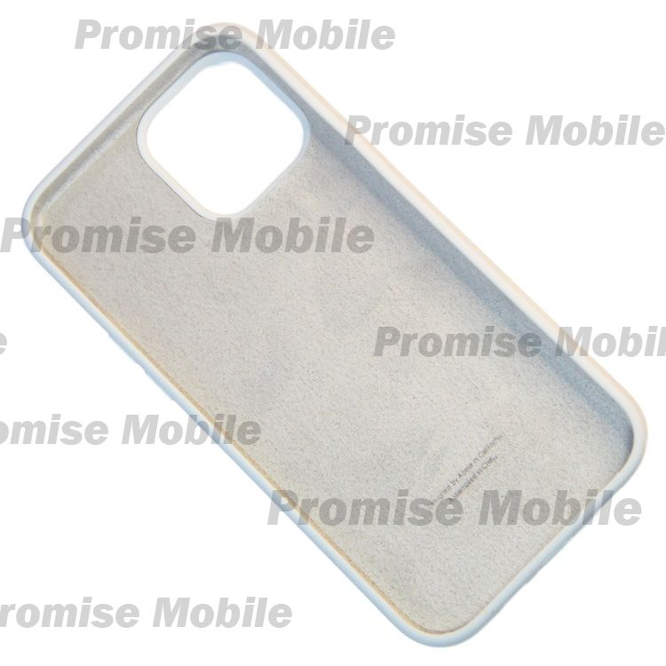 Чехол для Apple iPhone 13 Pro Max силиконовый Soft Touch <белый> (премиум) ― Розничный PromiseMobile