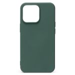 Чехол для Apple iPhone 13 Pro Max силиконовый Soft Touch 2 <темно-зеленый>