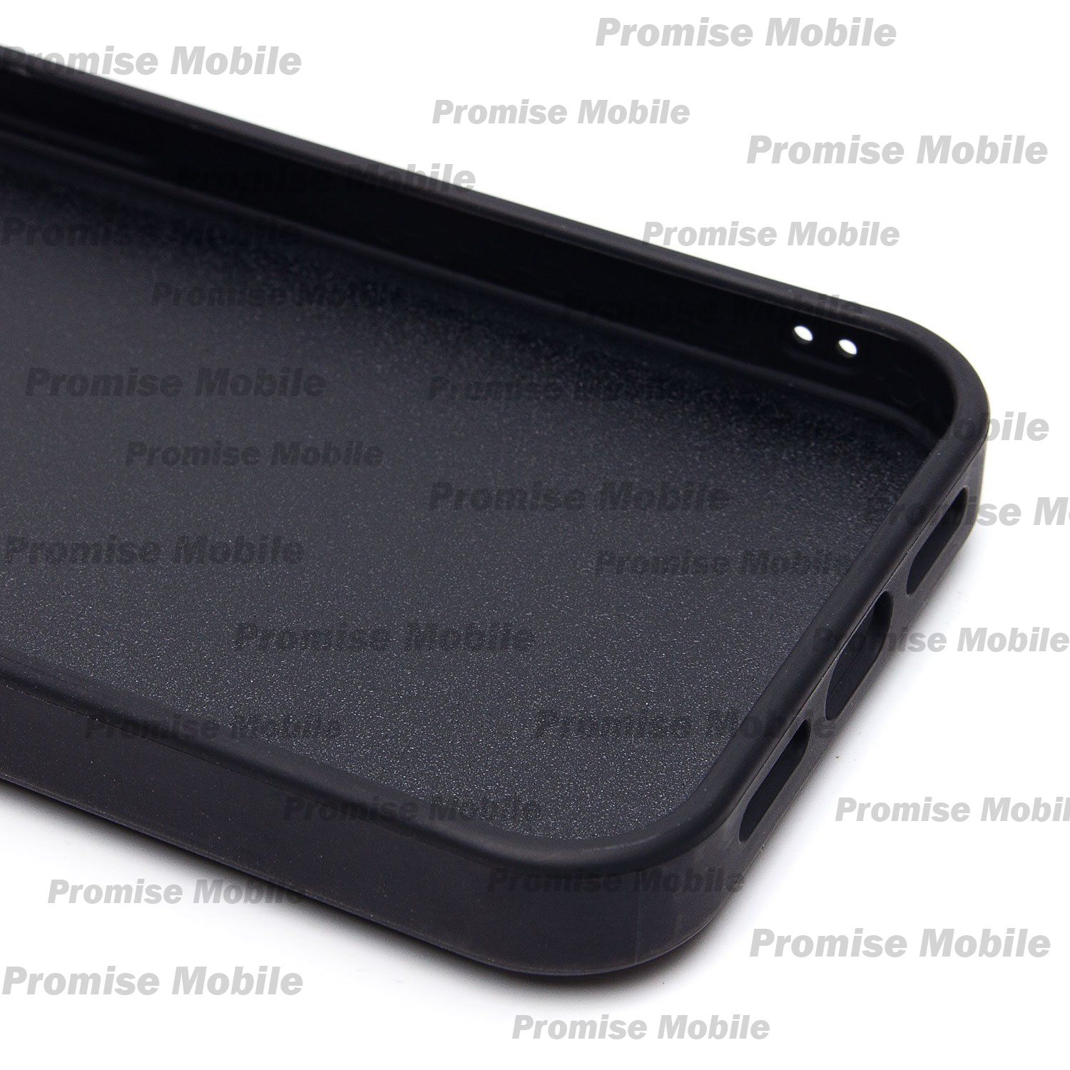 Чехол для Apple iPhone 15 Pro пластиковый POSH SHINE капли дождя <черный> ― Розничный PromiseMobile