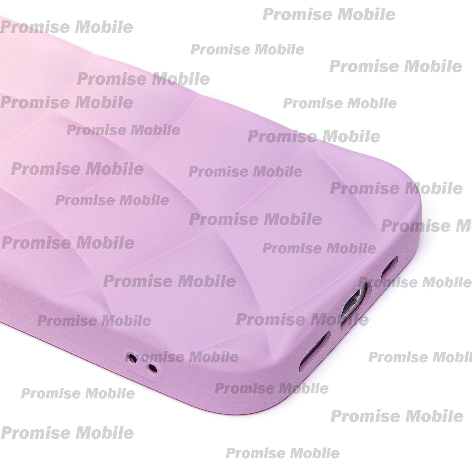 Чехол для Apple iPhone 15 Pro силиконовый серия чешуя <розовый> ― Розничный PromiseMobile