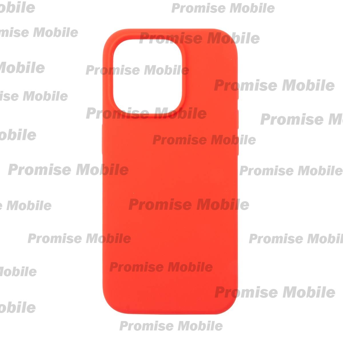 Чехол для Apple iPhone 15 Pro PromiseMobile силиконовый Soft Touch <красный> ― Розничный PromiseMobile