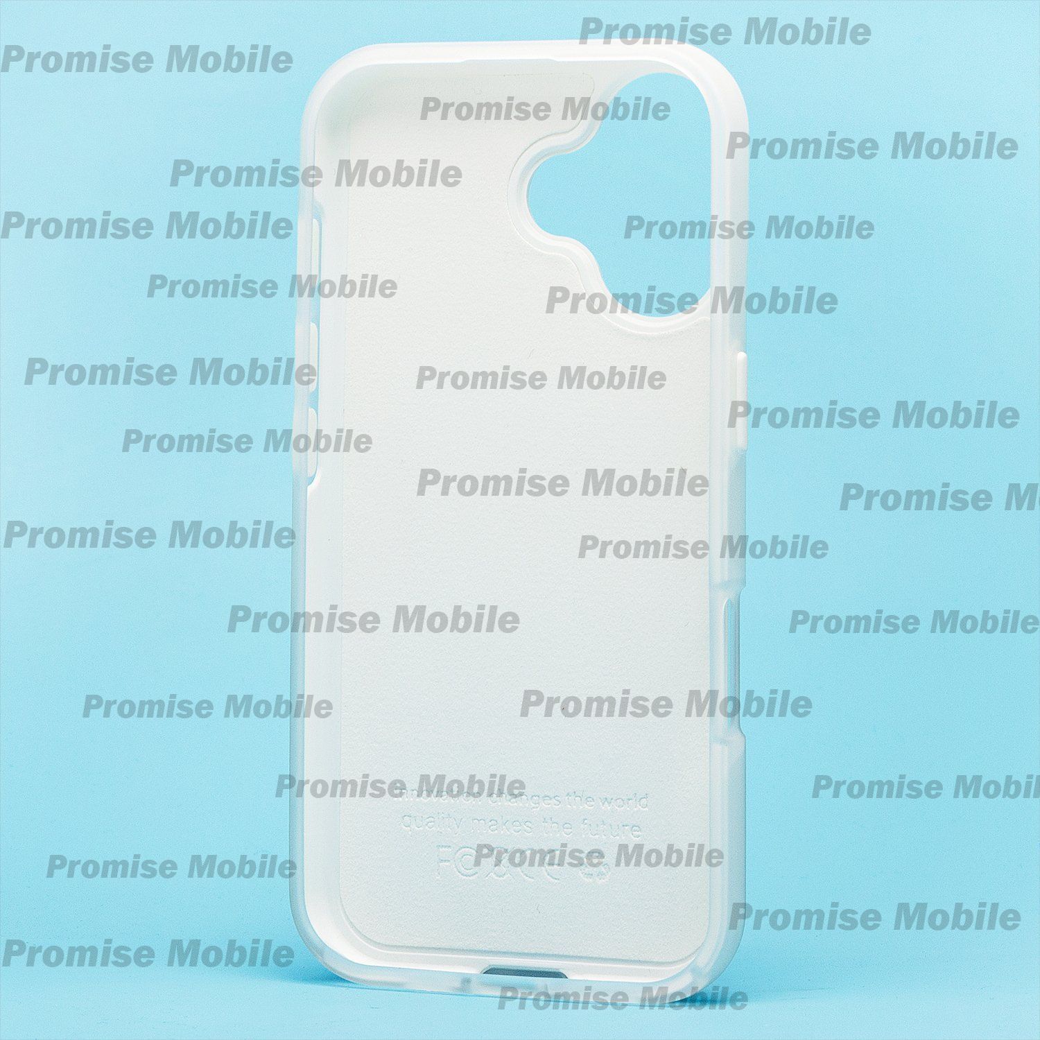Чехол для Apple iPhone 16 силиконовый матовый №10 <белый> ― Розничный PromiseMobile