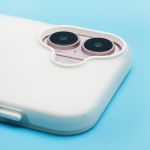 Чехол для Apple iPhone 16 силиконовый матовый №10 <белый>