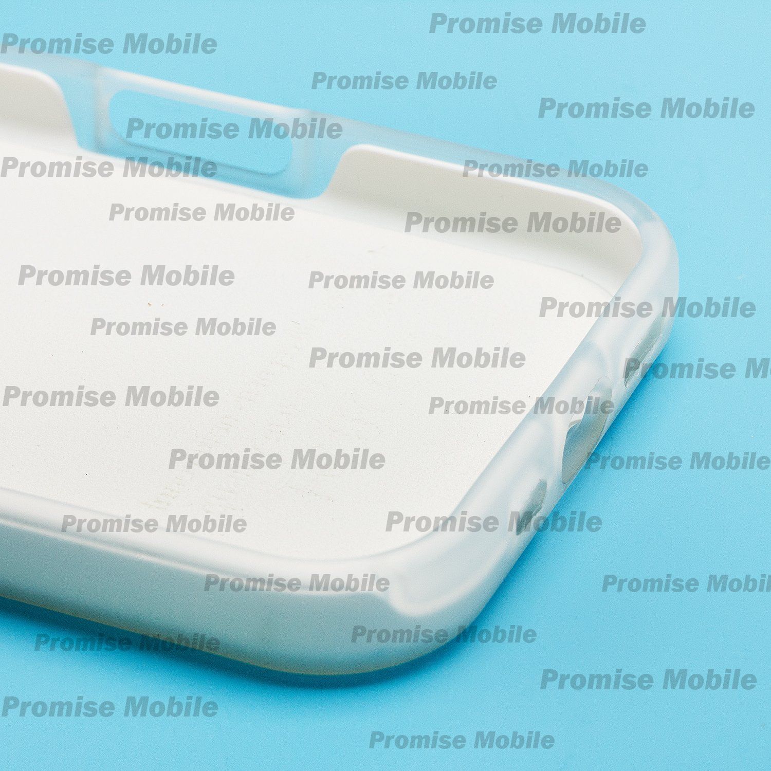 Чехол для Apple iPhone 16 силиконовый матовый №10 <белый> ― Розничный PromiseMobile