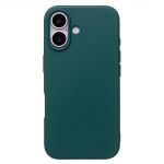 Чехол для Apple iPhone 16 силиконовый Soft Touch 4 <темно-зеленый>