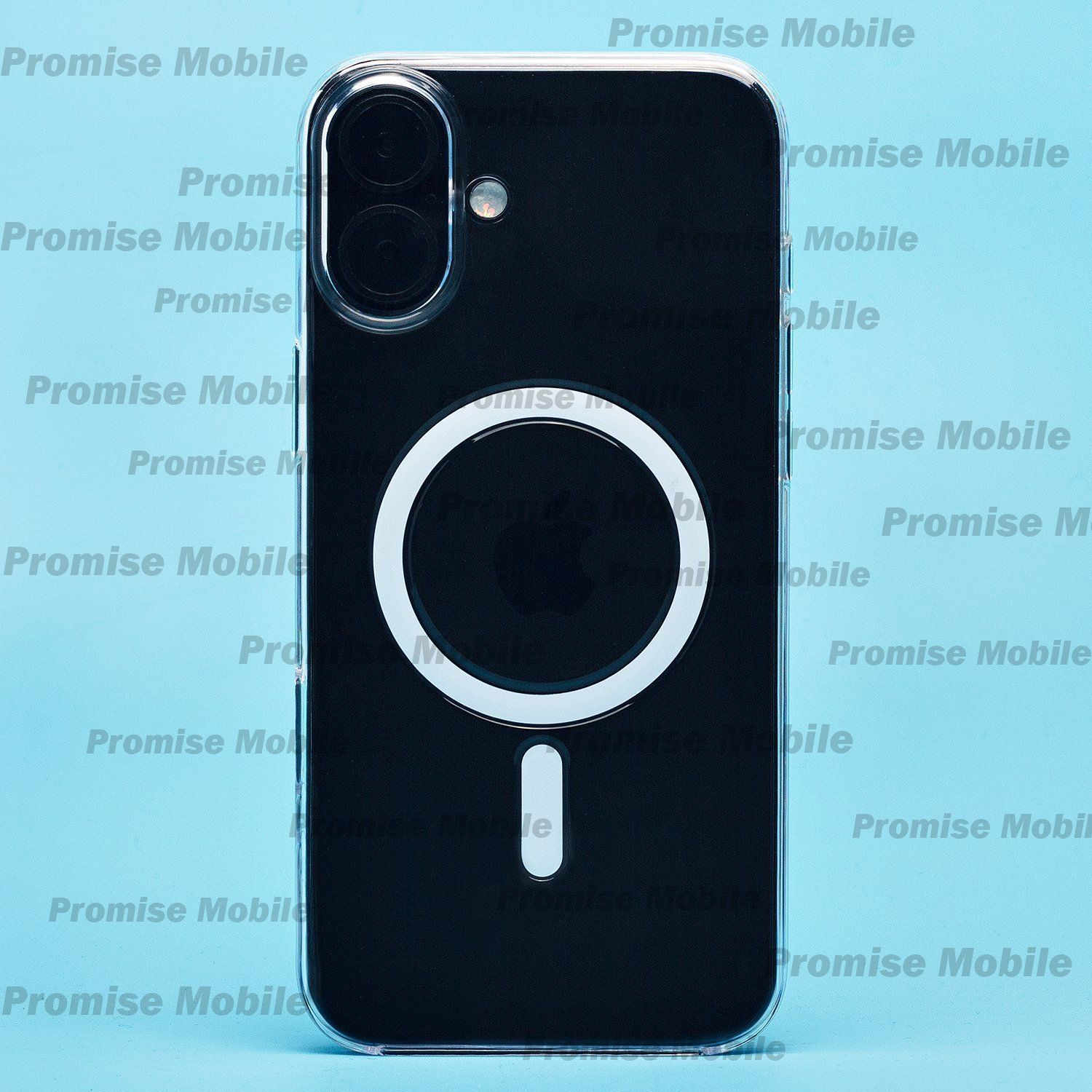 Чехол для Apple iPhone 16 Plus пластиковый MagSafe Сlear Сase <прозрачный> (премиум) ― Розничный PromiseMobile