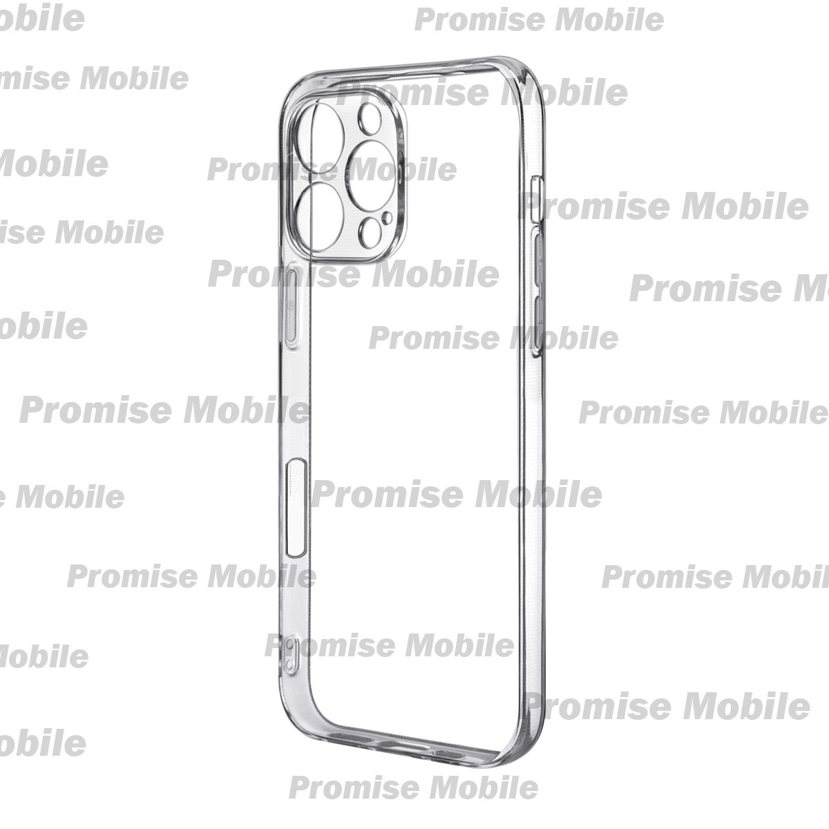 Чехол для Apple iPhone 16 Pro Max PromiseMobile силиконовый с защитой камеры <прозрачный> ― Розничный PromiseMobile
