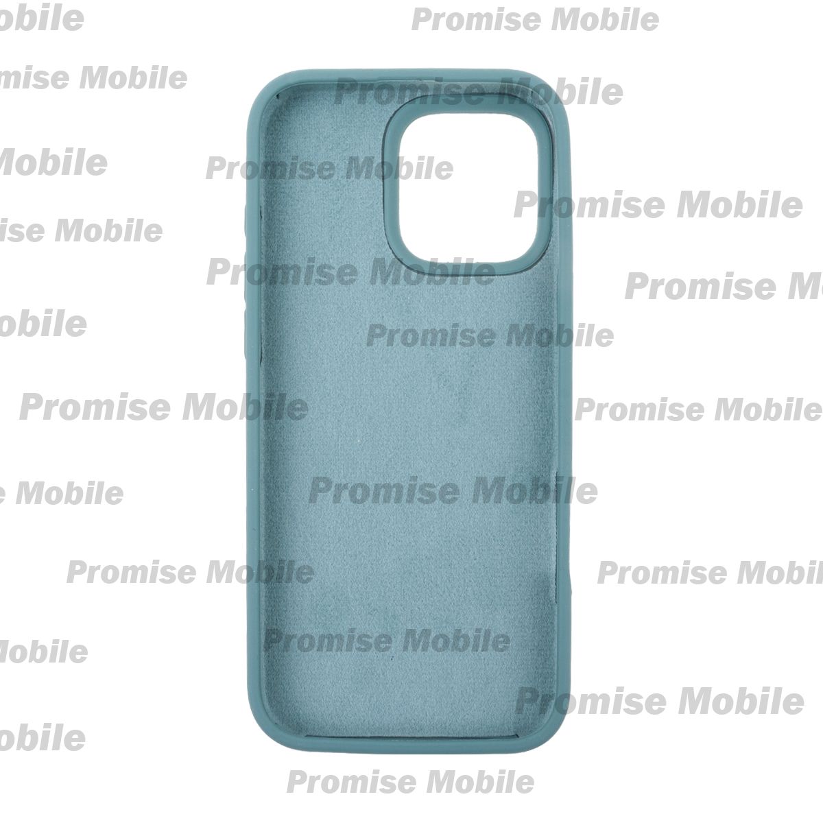 Чехол для Apple iPhone 16 Pro Max PromiseMobile силиконовый Soft Touch <морская волна> ― Розничный PromiseMobile