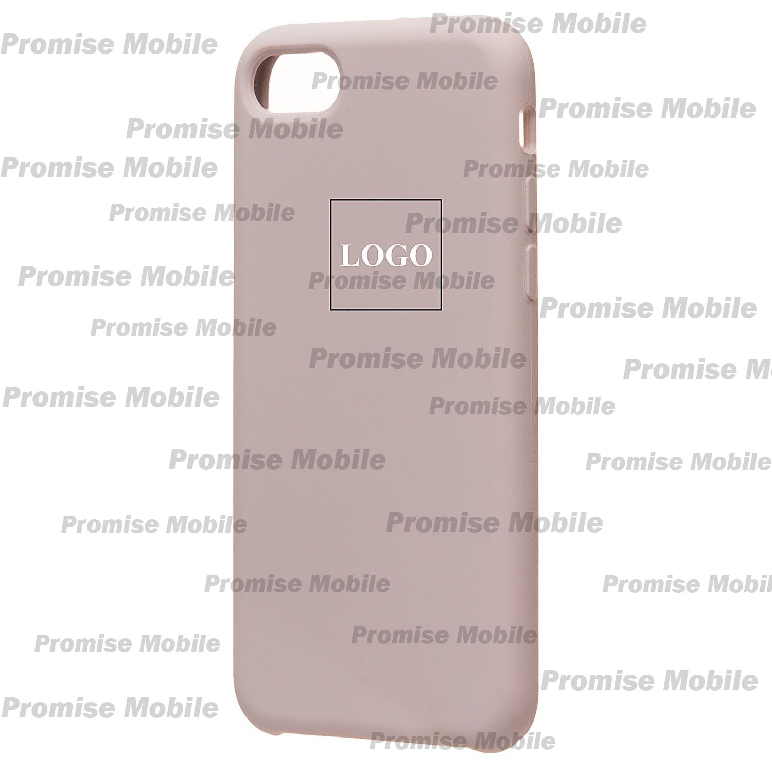 Чехол для Apple iPhone 7 силиконовый Soft Touch <бежевый> (премиум) ― Розничный PromiseMobile