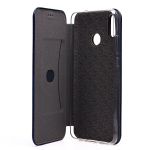 Чехол для Huawei Honor 8X Premium флип боковой кожзам №3 <синий>