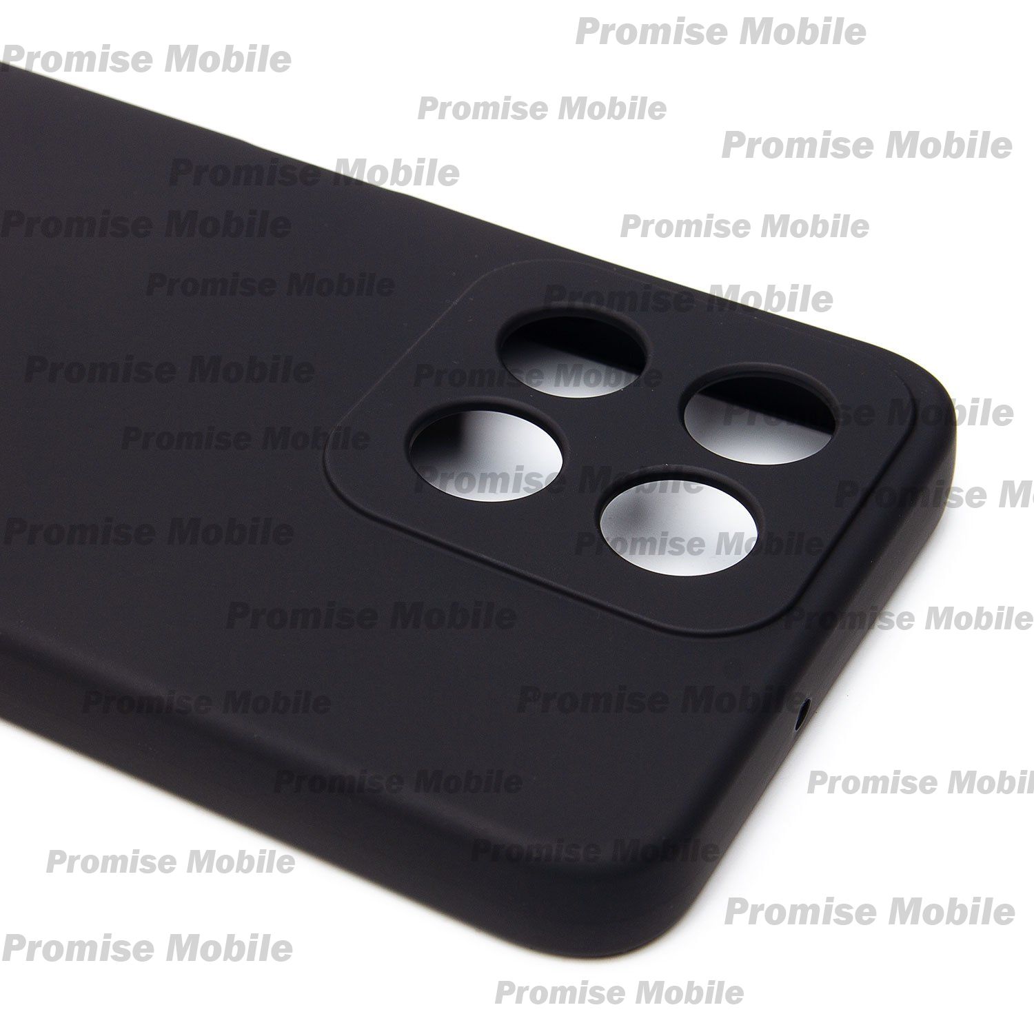 Чехол для Huawei Honor X5b силиконовый Soft Touch 4 <черный> ― Розничный PromiseMobile