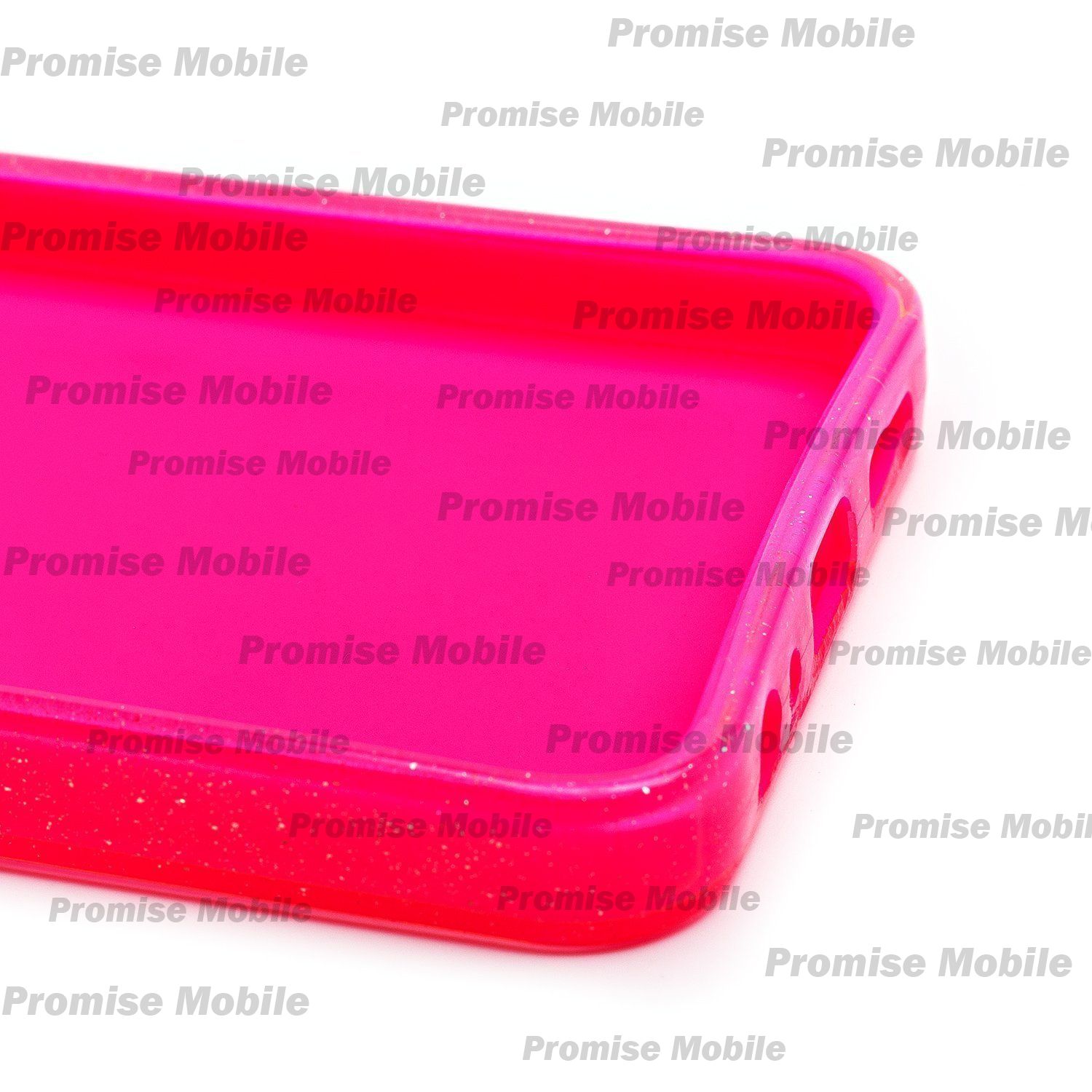 Чехол для Honor X6 (VNE-LX1) силиконовый с блестками №3 <розовый> ― Розничный PromiseMobile