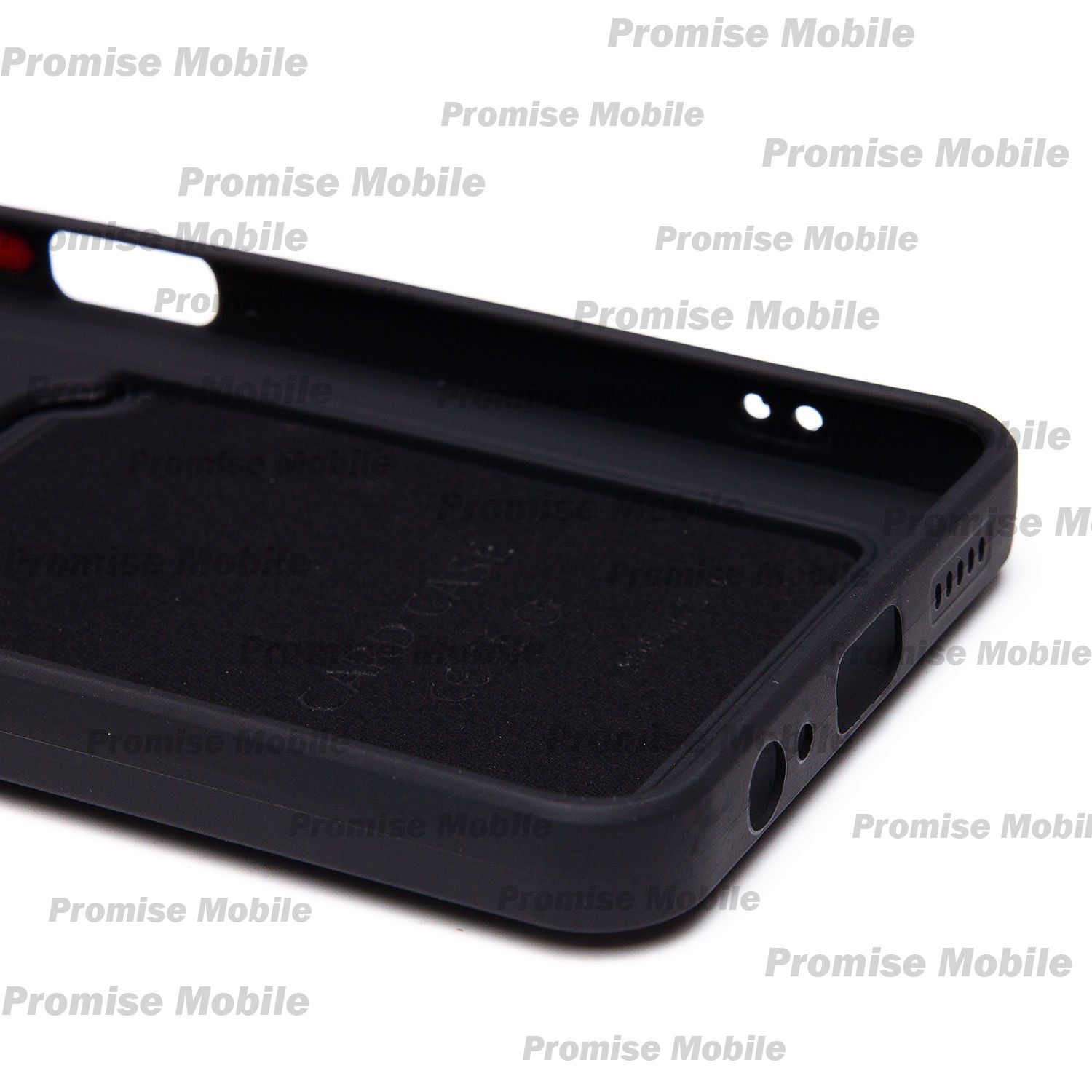 Чехол для Honor X6b (JDY-LX1) силиконовый с картхолдером №9 <черный> ― Розничный PromiseMobile