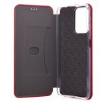 Чехол для Huawei Honor X7a флип боковой кожзам №3 <красный>