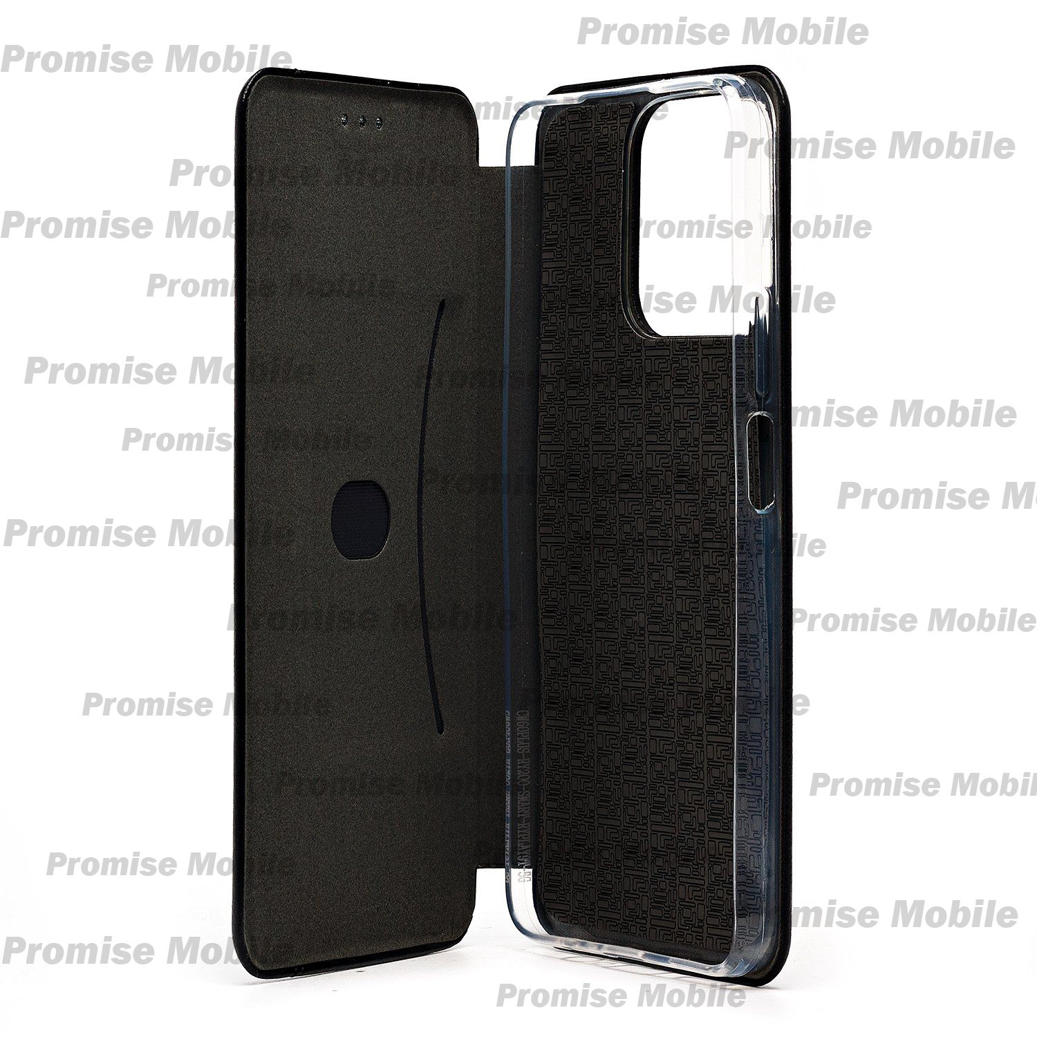 Чехол для Huawei Honor X7c флип боковой кожзам №3 <черный> ― Розничный PromiseMobile