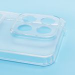 Чехол для Honor X8a (CRT-LX1) силиконовый с картхолдером №2 <прозрачный>