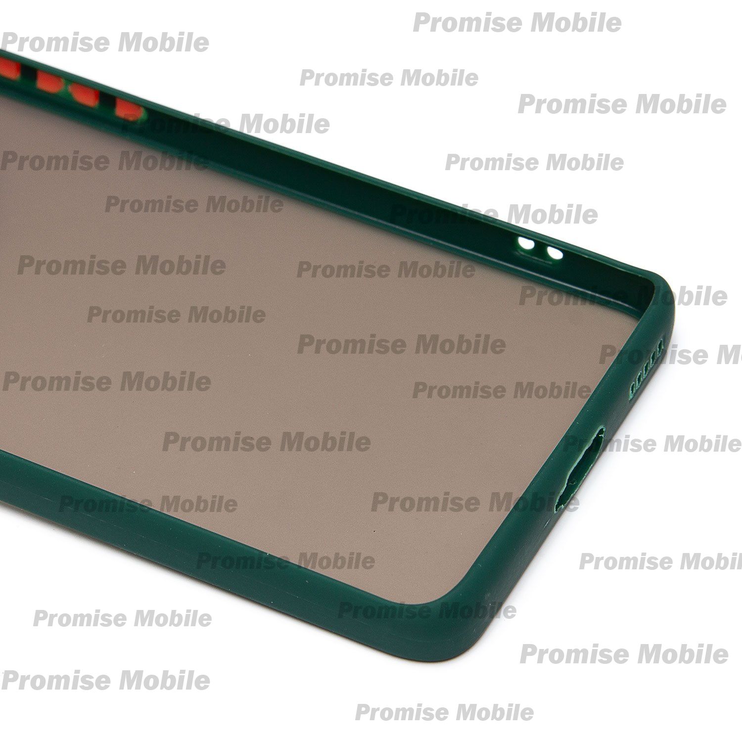 Чехол для Honor X9b (ALI-NX1) пластиковый с окантовкой <зеленый> ― Розничный PromiseMobile