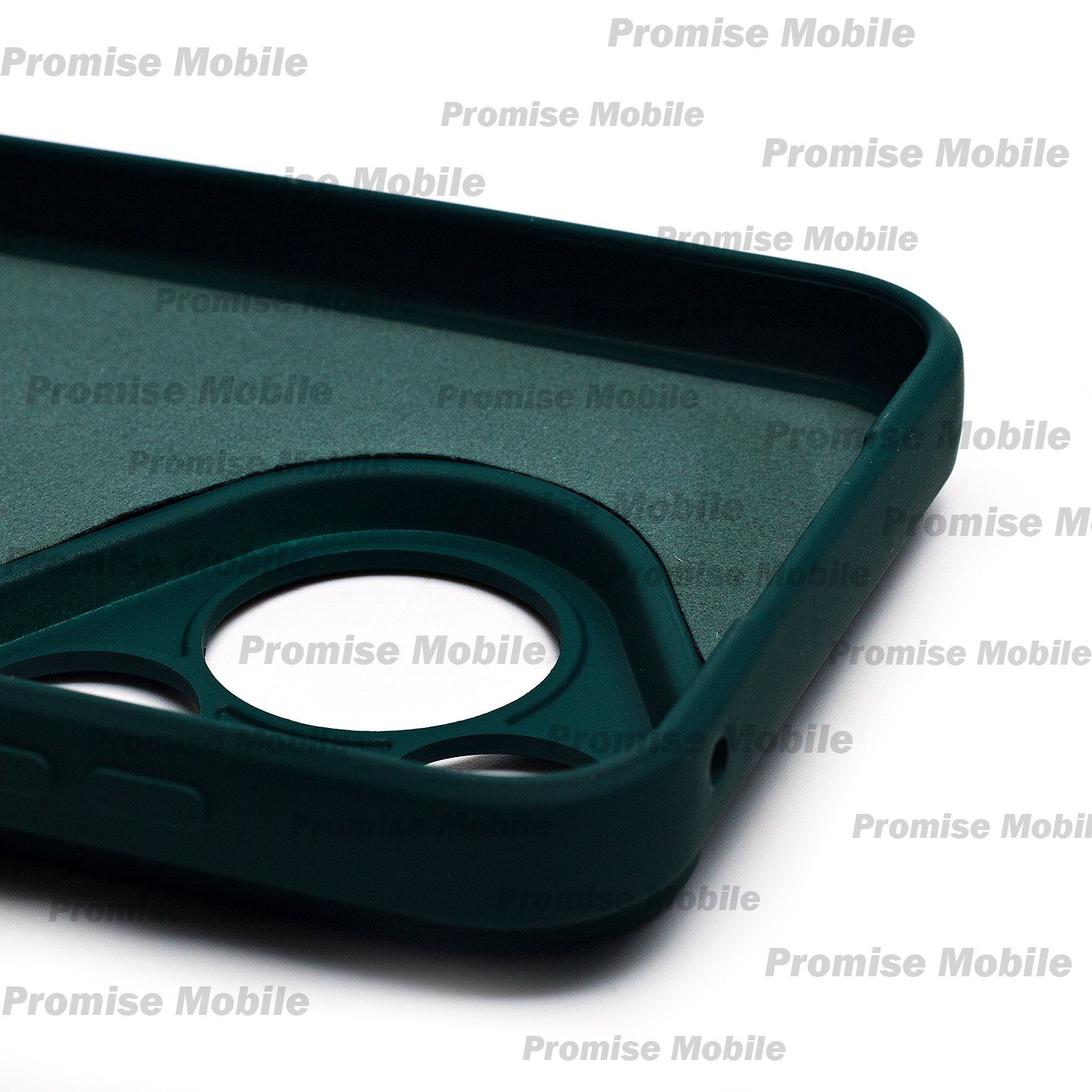 Чехол для Huawei Pura 70 силиконовый Soft Touch 4 <темно-зеленый> ― Розничный PromiseMobile