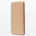 Чехол для Huawei MRD-LX1F флип боковой кожзам №3 <золотой>