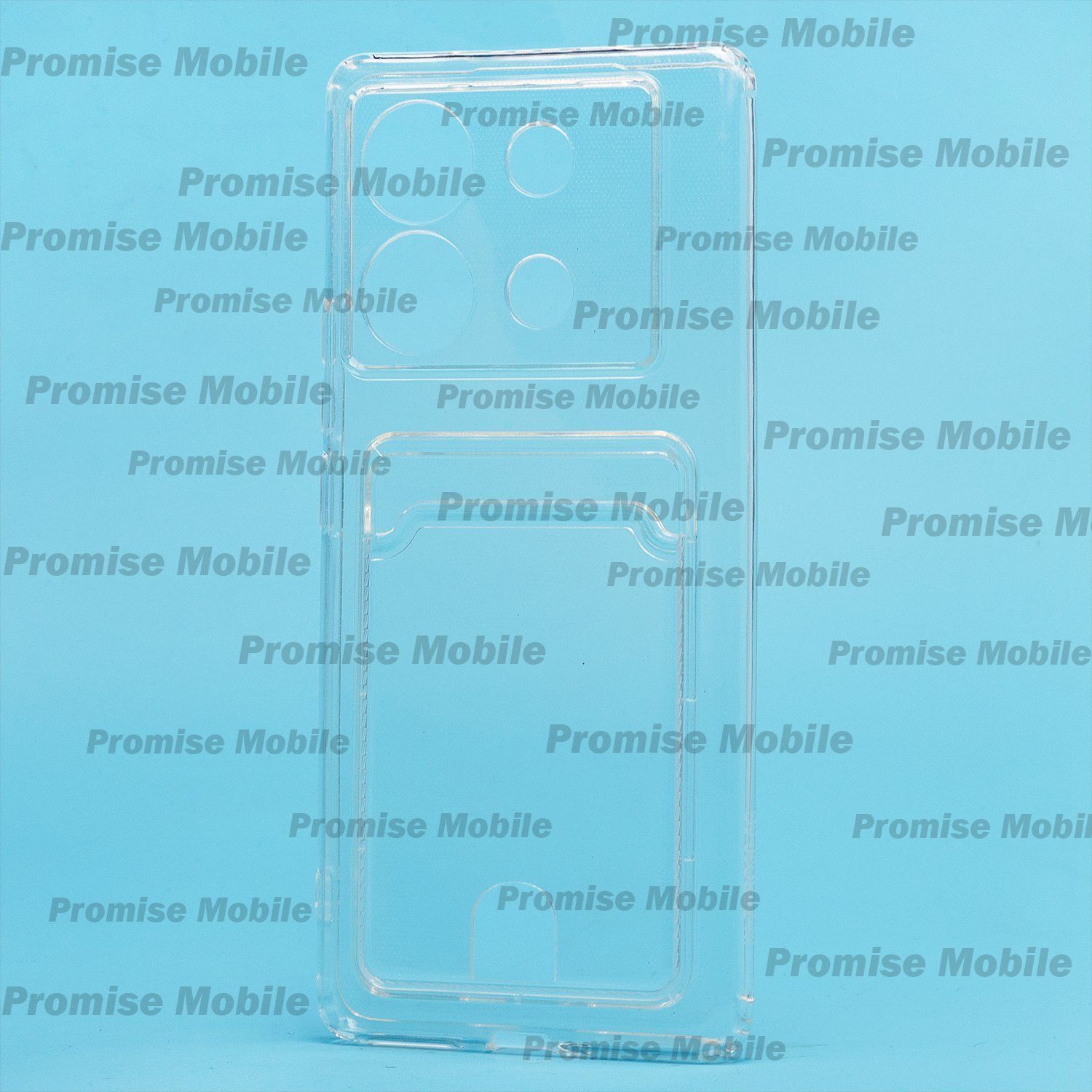 Чехол для Infinix Zero 30 5G (X6731) силиконовый с картхолдером №2 <прозрачный> ― Розничный PromiseMobile