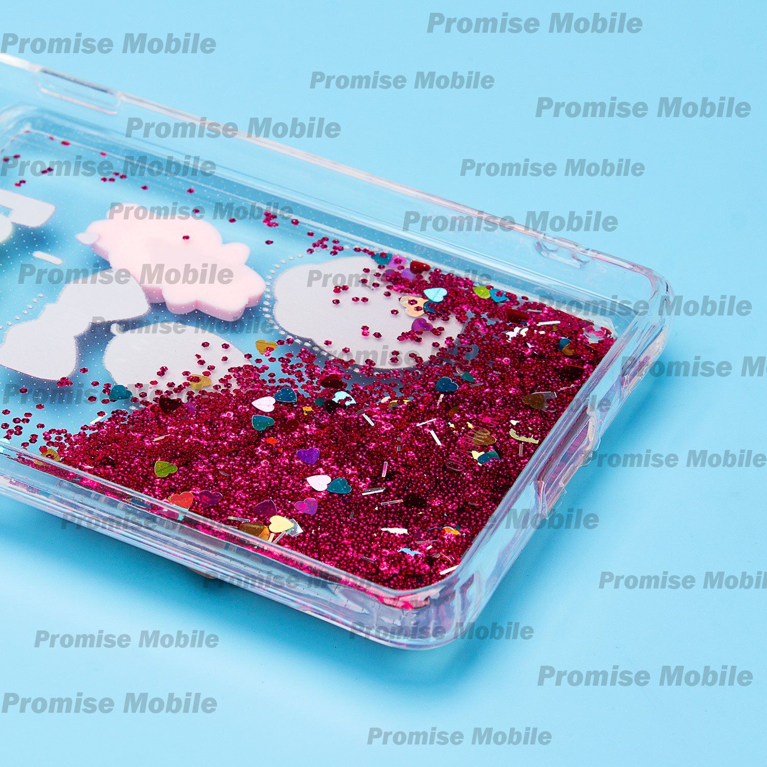 Чехол для Oppo Reno 8T 5G силиконовый 3D игрушки <бордовый> ― Розничный PromiseMobile