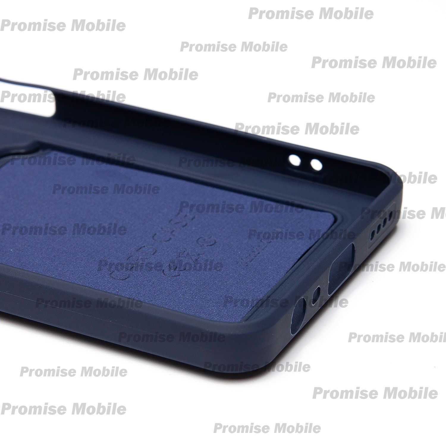 Чехол для Realme 12 5G силиконовый с картхолдером №9 <темно-синий> ― Розничный PromiseMobile