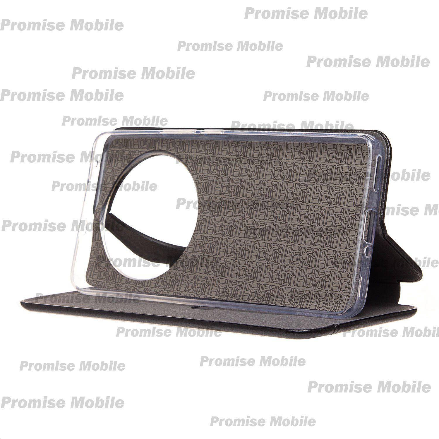 Чехол для Realme RMX3840 флип боковой кожзам №3 <черный> ― Розничный PromiseMobile