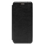 Чехол для Realme RMX3842 флип боковой кожзам №3 <черный>