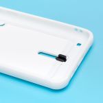 Чехол для Realme RMX3261 силиконовый с картхолдером №4 <белый>