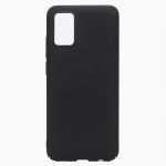 Чехол для Samsung SM-A025F (Galaxy A02s) задняя крышка пластик Soft Touch <черный>