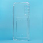 Чехол для Samsung SM-A175F (Galaxy A17) силиконовый с картхолдером №2 <прозрачный>