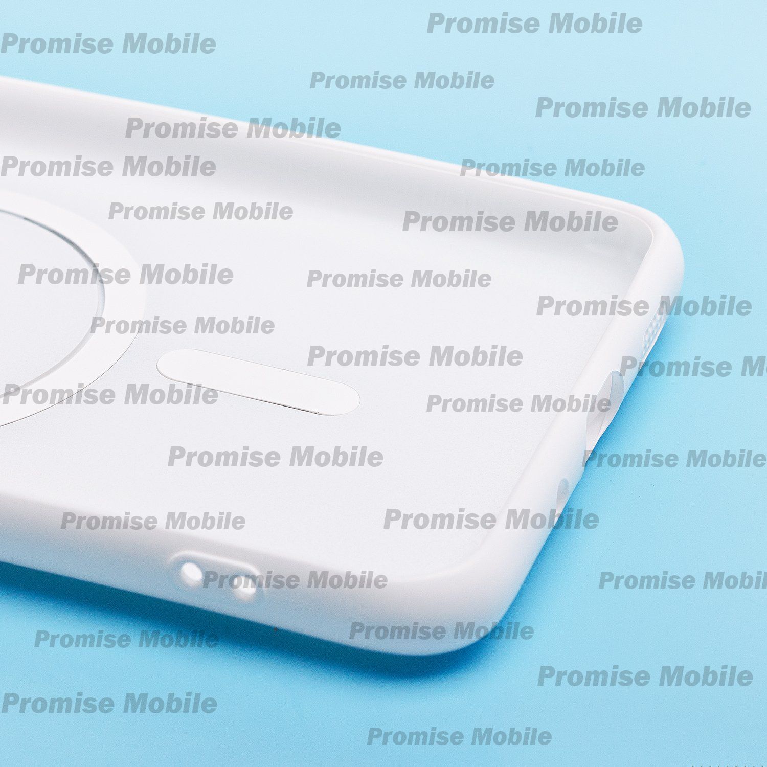 Чехол для Samsung SM-G988B (Galaxy S20 Ultra) силиконовый Matte MagSafe <белый> ― Розничный PromiseMobile