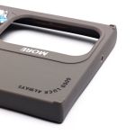 Чехол для Samsung SM-S918B (Galaxy S23 Ultra) силиконовый (рис. 335/панда) <серый>