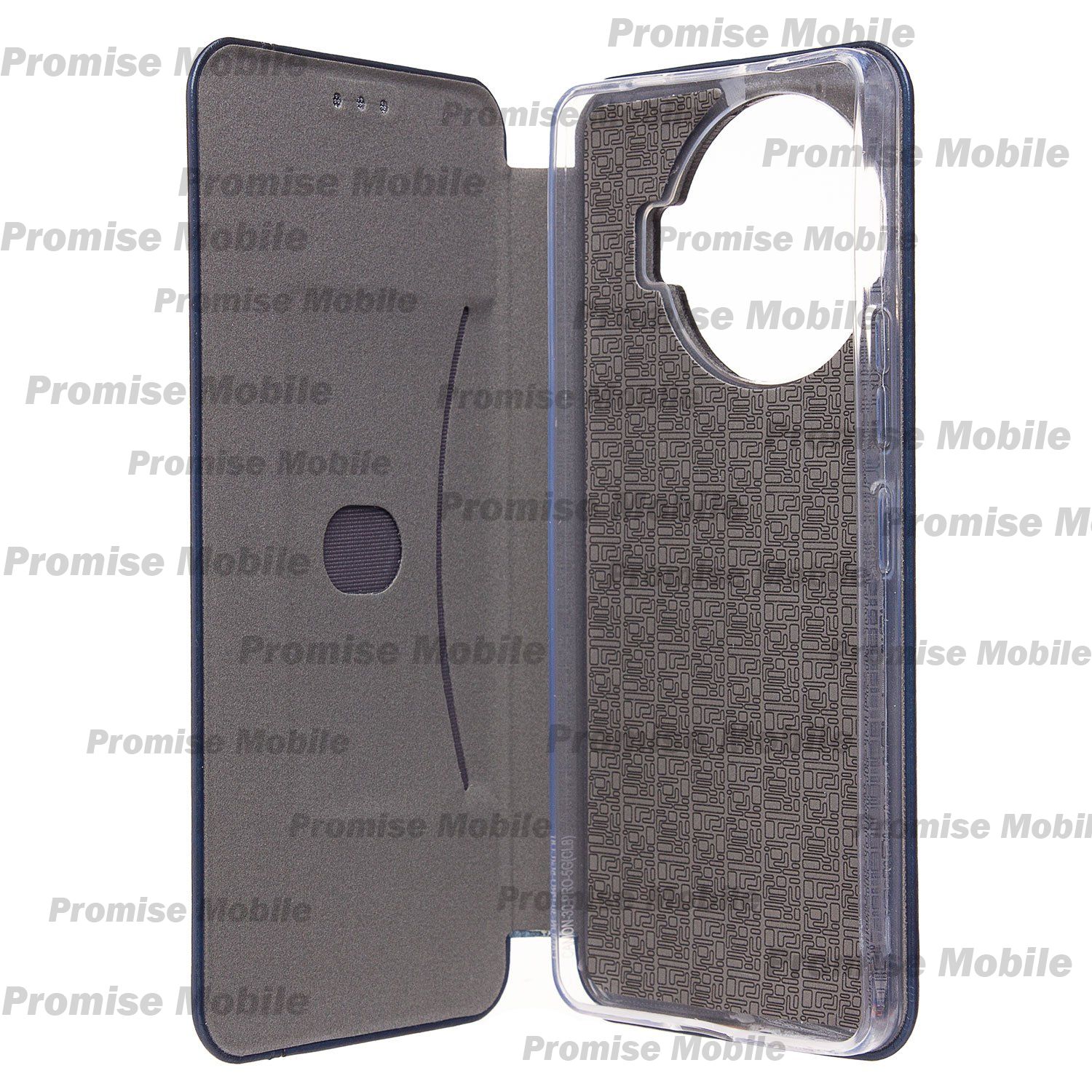 Чехол для Tecno Camon 30 Pro 5G (CL8) флип боковой кожзам №3 <синий> ― Розничный PromiseMobile