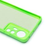 Чехол для Xiaomi 12S силиконовый Soft Touch 4 <зеленый>