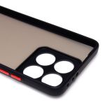 Чехол для Xiaomi 14T пластиковый с окантовкой <черный>