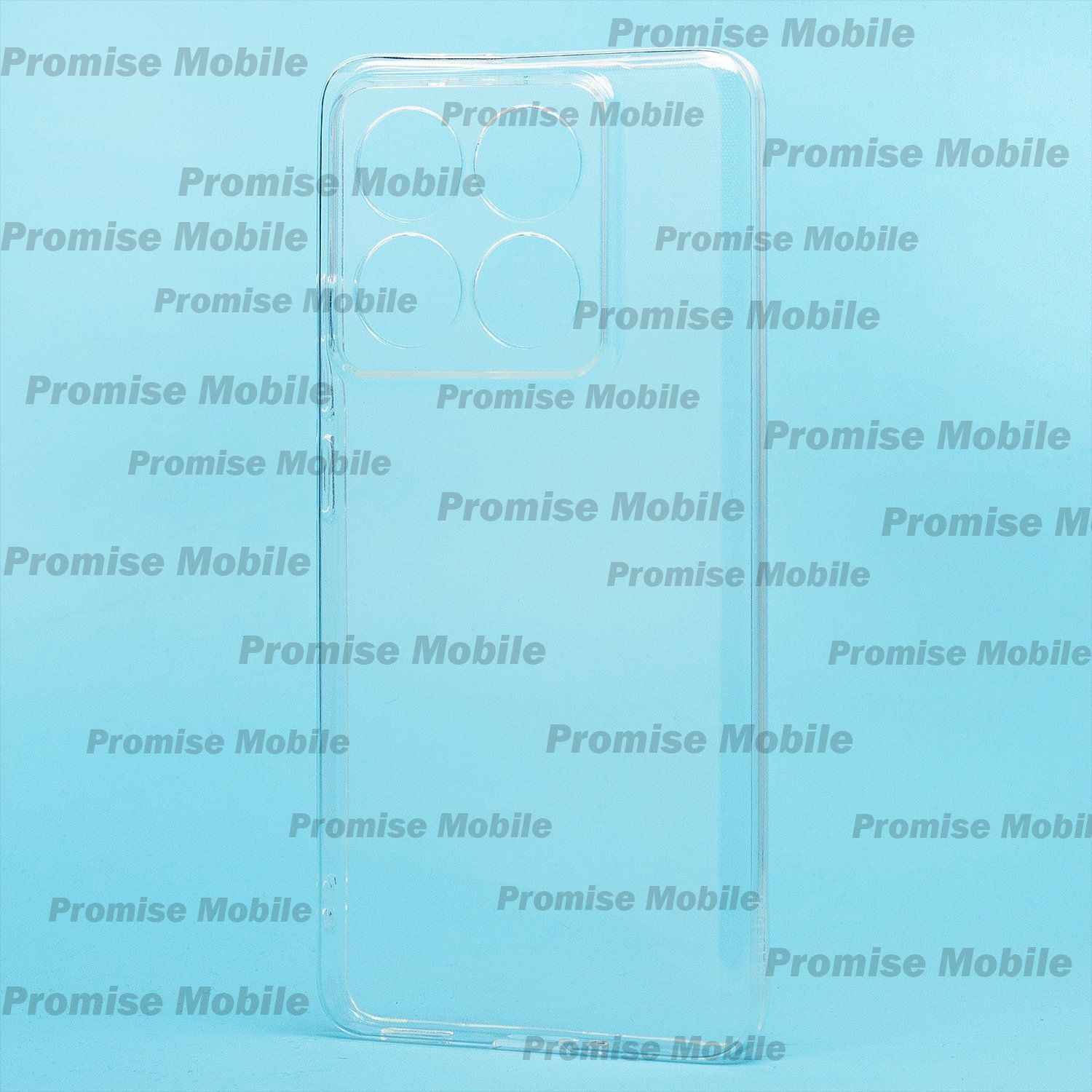 Чехол для Xiaomi 14T Pro силиконовый ультратонкий <прозрачный> ― Розничный PromiseMobile