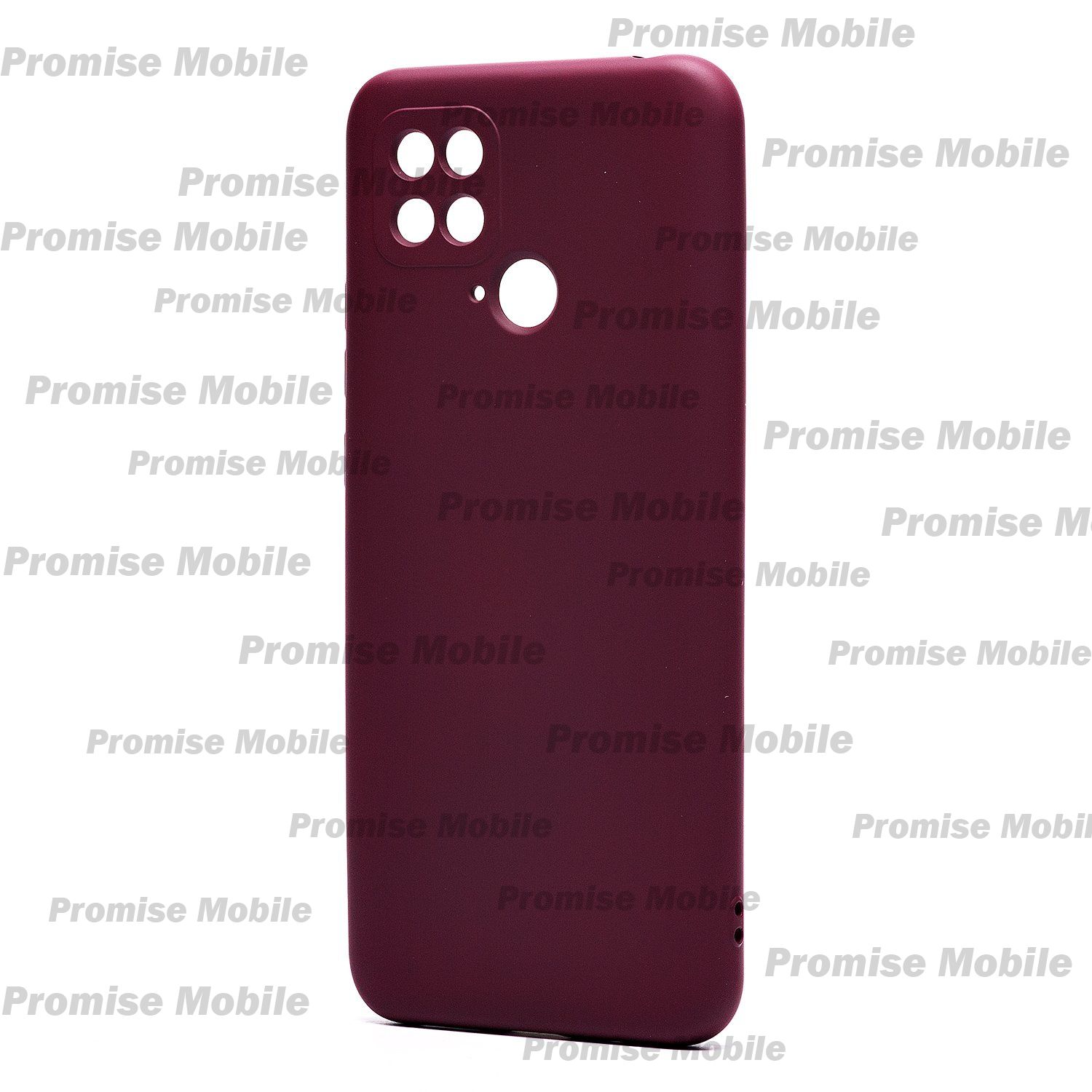 Чехол для Xiaomi 220333QPG силиконовый Soft Touch 4 <бордовый> ― Розничный PromiseMobile