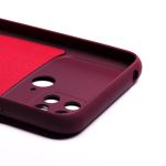 Чехол для Xiaomi 220333QPG силиконовый Soft Touch 4 <бордовый>