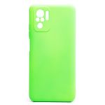 Чехол для Xiaomi Poco M5s силиконовый Soft Touch 4 <зеленый>