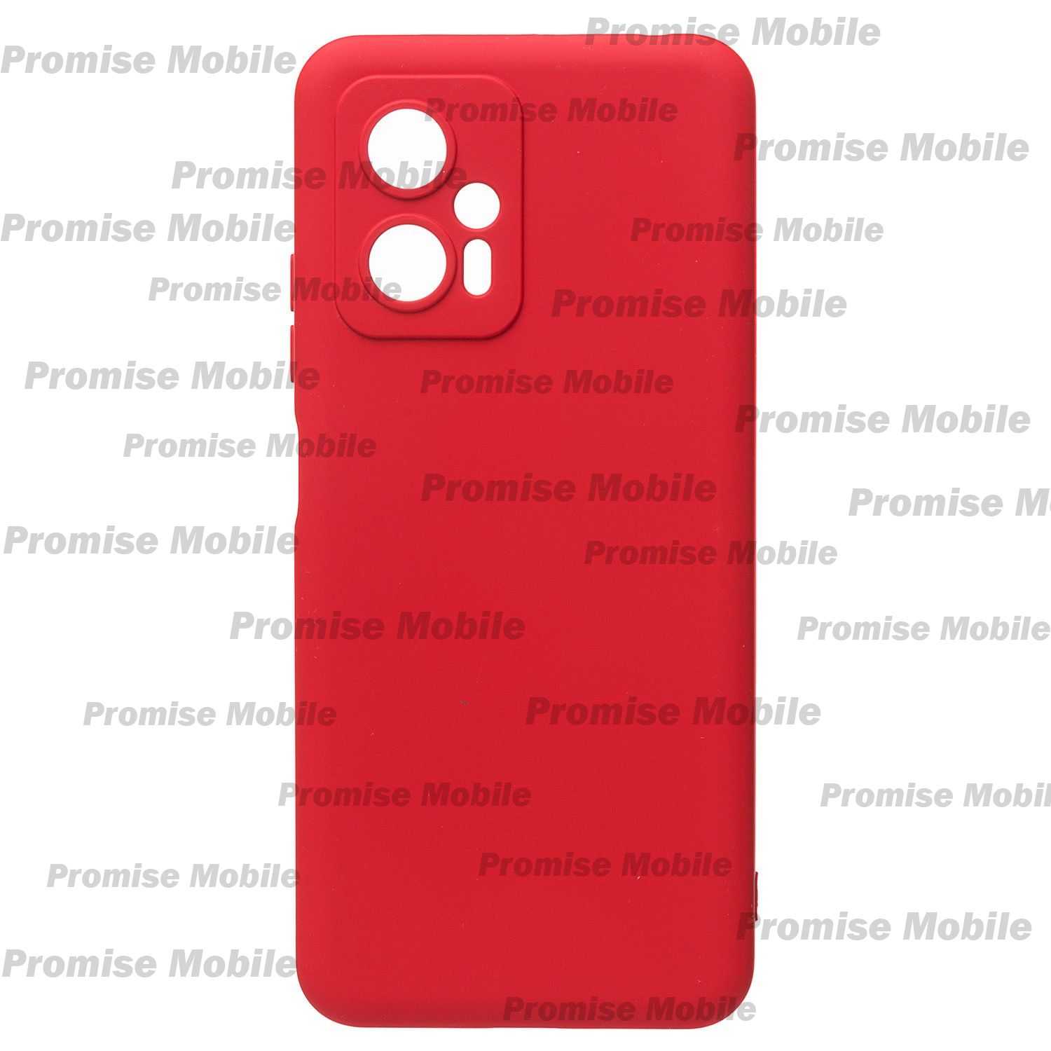 Чехол для Xiaomi Redmi Note 11T Pro силиконовый Soft Touch 4 <красный> ― Розничный PromiseMobile