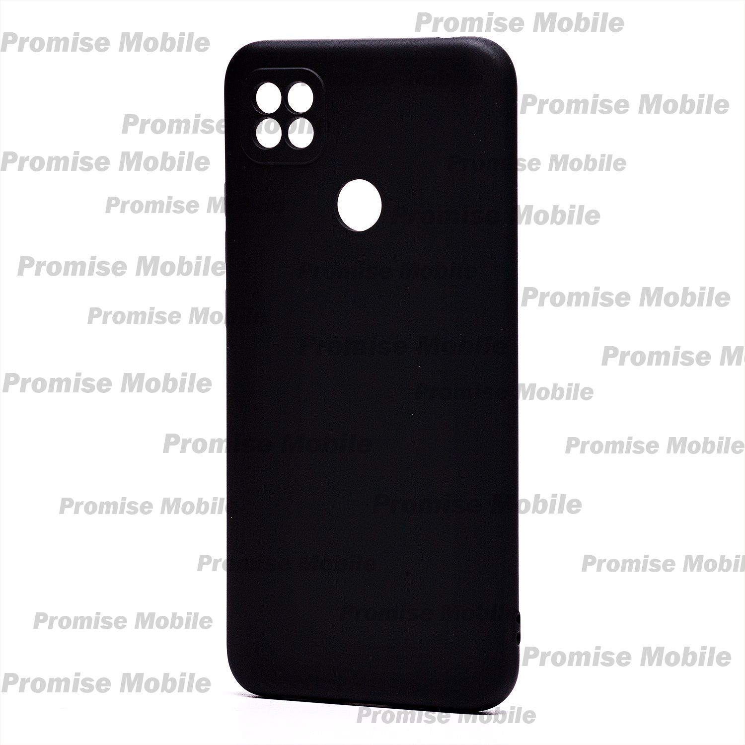 Чехол для Xiaomi Redmi 10A силиконовый Soft Touch 4 <черный> ― Розничный PromiseMobile