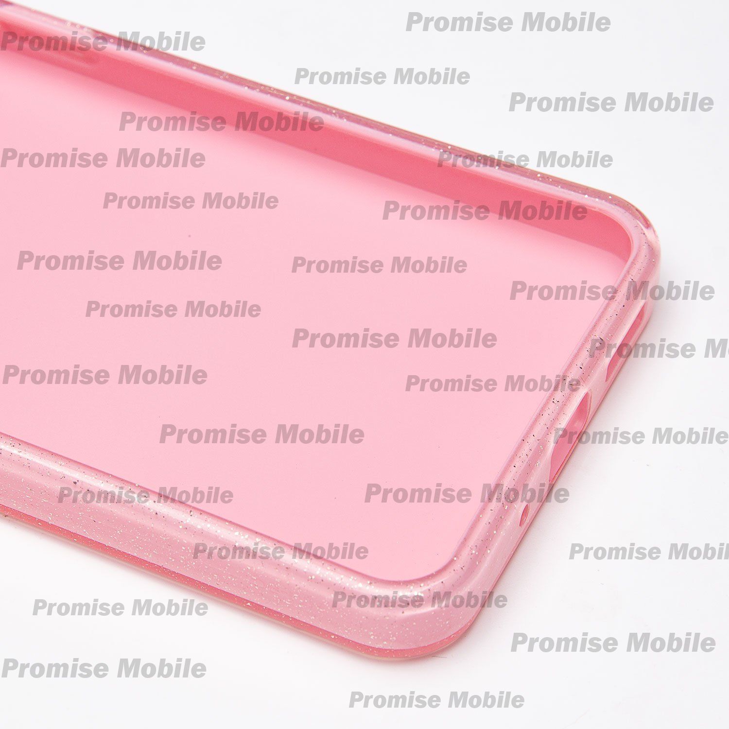 Чехол для Xiaomi Redmi 10A  силиконовый с блестками №3 <светло-розовый> ― Розничный PromiseMobile