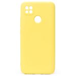 Чехол для Xiaomi Redmi 9C силиконовый Soft Touch 4 <желтый>