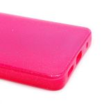 Чехол для Xiaomi M2101K6G силиконовый с блестками №3 <розовый>