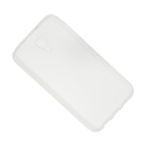 Чехол для Alcatel OT 7045Y (One Touch Pop S7) силиконовый матовый <белый>