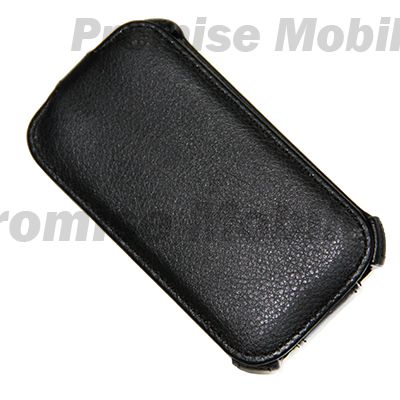 Чехол для Fly IQ246 (Power) флип кожзам №1 <черный> ― Розничный PromiseMobile