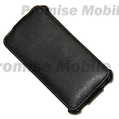 Чехол для Fly IQ436 (ERA Nano 3) флип кожзам №1 <черный> ― Розничный PromiseMobile