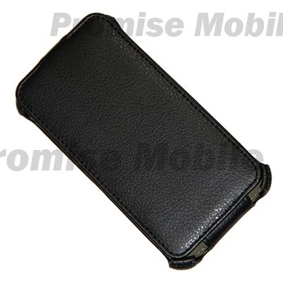 Чехол для Fly IQ444 (Diamond) флип кожзам №1 <черный> ― Розничный PromiseMobile