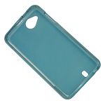 Чехол для Fly IQ444 (Diamond) силиконовый матовый <синий>